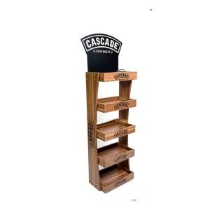 Five-layer supermarket retail display rack