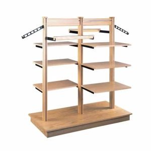 Multifunctional clothing display stand